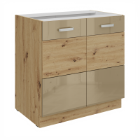 Szafka kuchenna dolna Arteo 80 D 2F BB